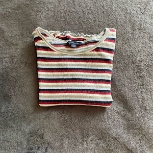 American Eagle Cropped Tee